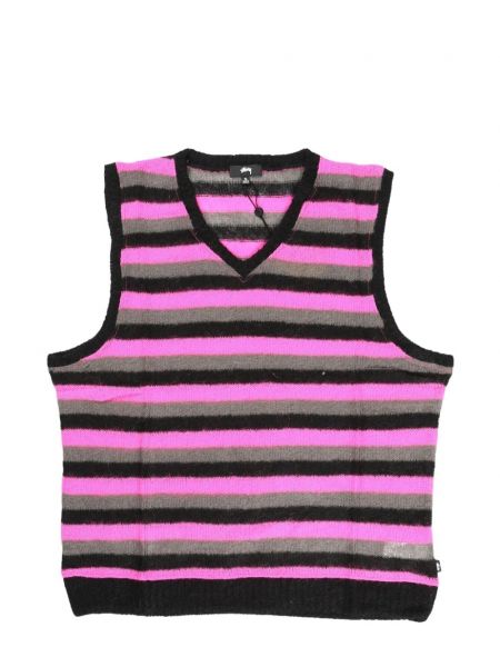 Stribet vest Stüssy