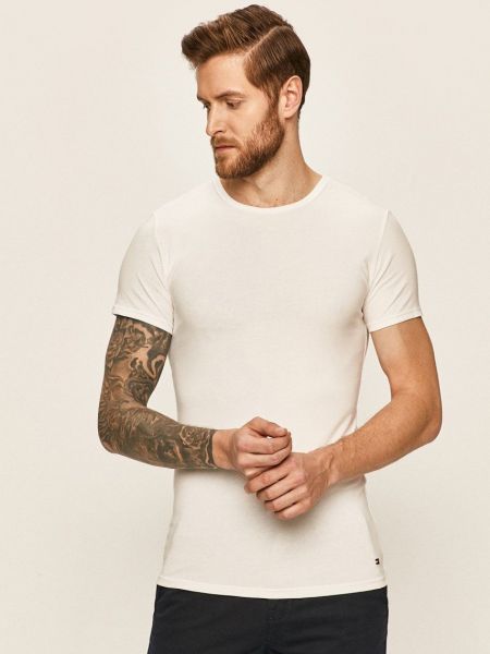 Тениска с дълъг ръкав Tommy Hilfiger бяло