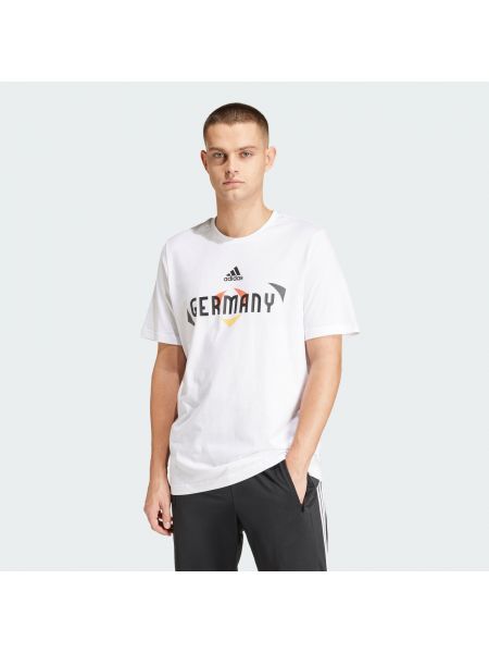 T-shirt Adidas Performance blanc