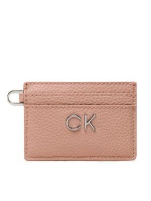 Peněženka Calvin Klein růžová