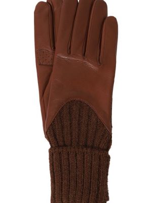 Перчатки Agnelle коричневые