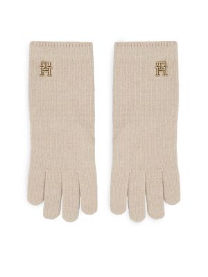 Rękawiczki Tommy Hilfiger białe