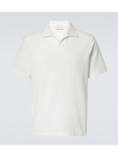 Poloshirt i bomuld Frame hvid