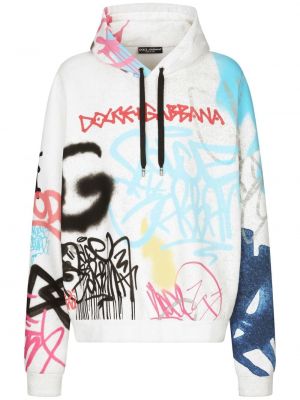 Hoodie Dolce & Gabbana vit