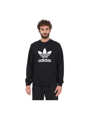 Sweatshirt mit print Adidas Originals schwarz