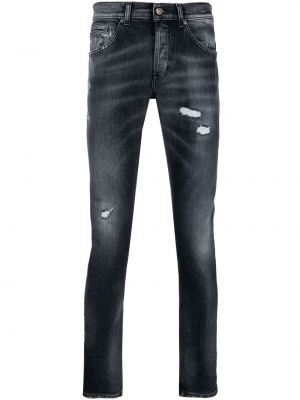 Smal skinny fit-jeans Dondup svart