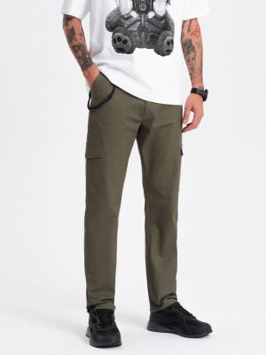 Cargo kalhoty s kapsami Ombre zelené