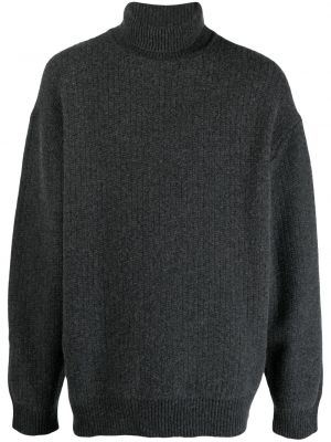 Vlnený sveter Filippa K sivá