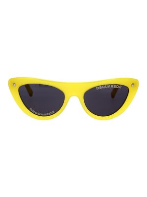 Sluneční brýle Dsquared žluté