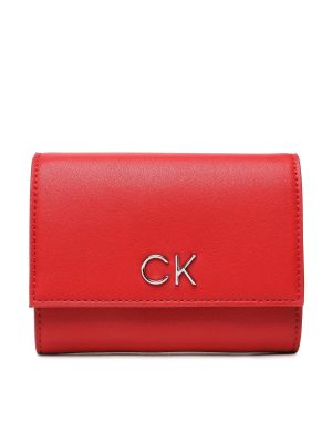 Peněženka Calvin Klein červená