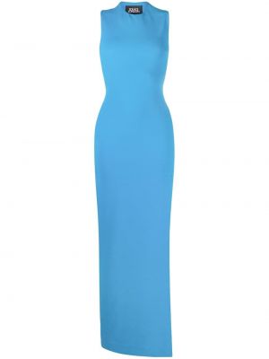 Maxi šaty Solace London - Modrá