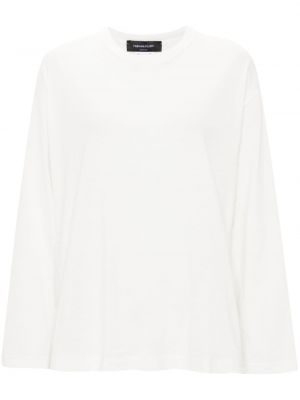 Μακρυμάνικη μπλούζα Fabiana Filippi λευκό