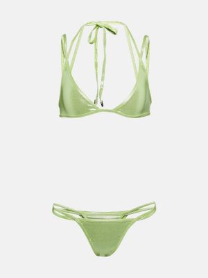 Bikini The Attico verde