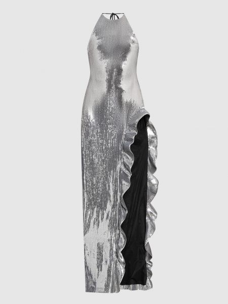 Длинное платье с пайетками David Koma