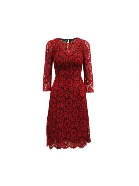 Sukienka Dolce & Gabbana Pre-owned czerwona