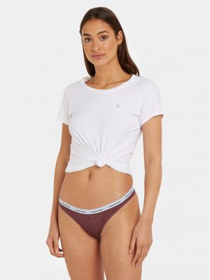 Βραζιλιάνικες κιλότες Calvin Klein Underwear μωβ