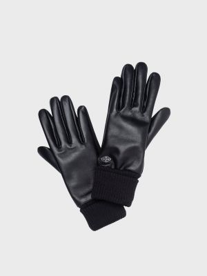 Черные перчатки Replay