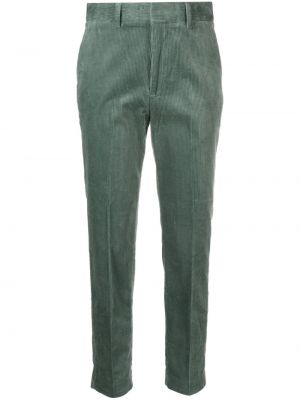 Pantaloni de catifea cord slim fit Scotch & Soda verde