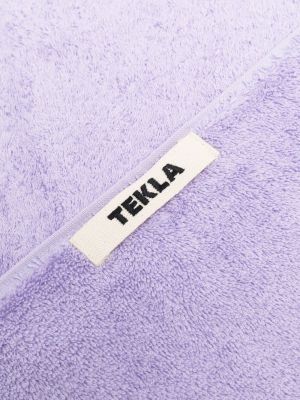 Bademantel aus baumwoll Tekla lila
