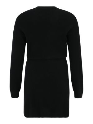 Πλεκτή φόρεμα Tommy Hilfiger Curve μαύρο