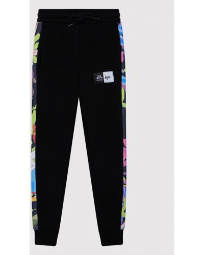 HYPE Pantaloni trening SPACE JAM SJNLAO-036 Negru Regular Fit