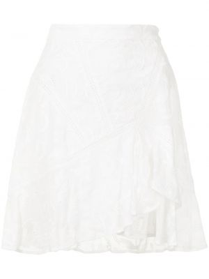 Bílé mini sukně Iro