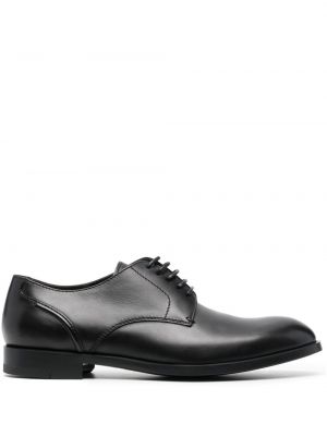 Pantofi derby cu șireturi din dantelă Zegna negru