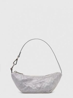 Серебряная сумка шоппер Max&co
