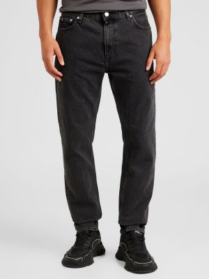 Straight leg jeans Calvin Klein Jeans nero