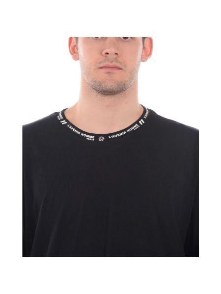 Camisa a rayas Daniele Alessandrini negro