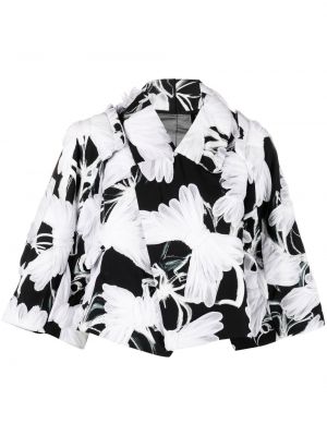 Floral kappe Comme Des Garçons svart