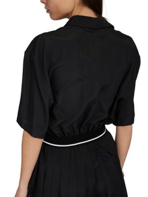 Рубашка-платье Miu Miu черный