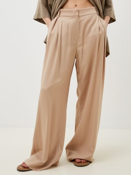 Классические брюки Emilia Dell'oro бежевые