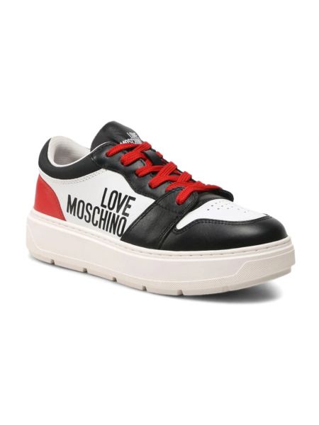 Leder sneaker Love Moschino