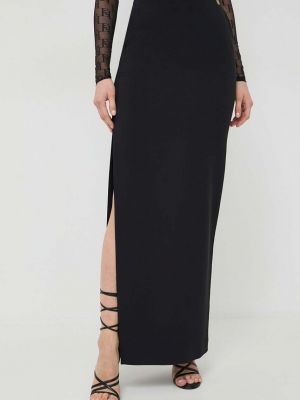 Maksi suknja Elisabetta Franchi crna