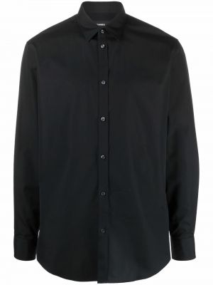 Camisa con bordado Dsquared2 negro