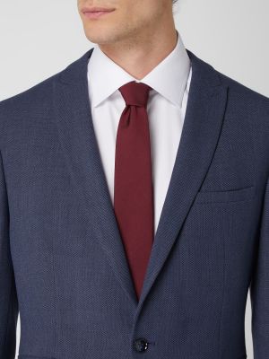 Krawat w jednolitym kolorze Blick bordowy