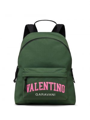 Rucksack mit print Valentino Garavani grün