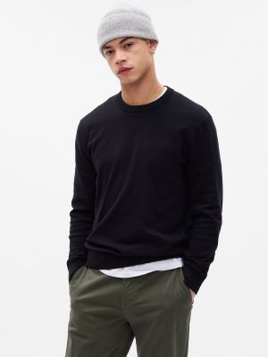 Трикотажний светр Gap чорний