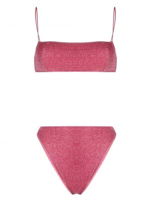 Bikini à paillettes Oséree rose
