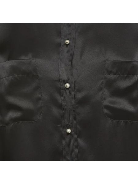 Blusa de raso Dolce & Gabbana Pre-owned negro
