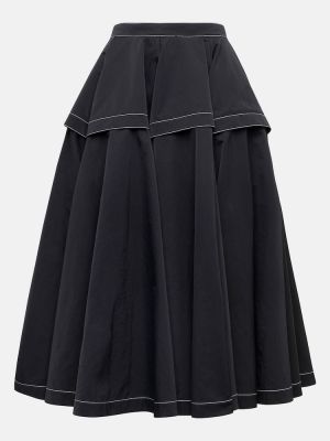 Plisované dlouhá sukně Bottega Veneta
