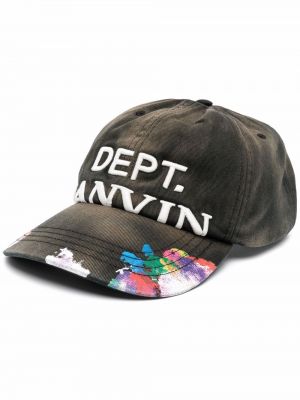 Brodert cap Lanvin svart