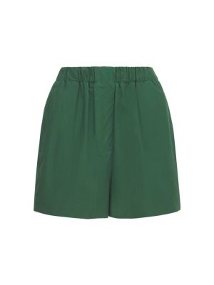 Shorts en coton The Frankie Shop vert