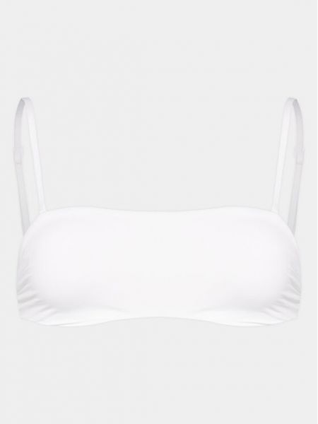 Сутиен bandeau Calvin Klein Underwear бяло