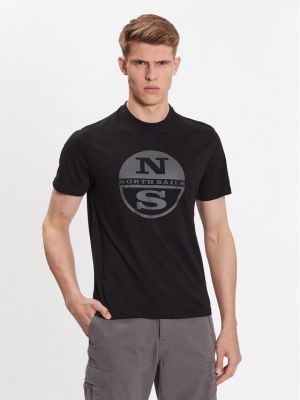 Тениска North Sails черно