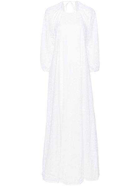 Права рокля Bernadette бяло