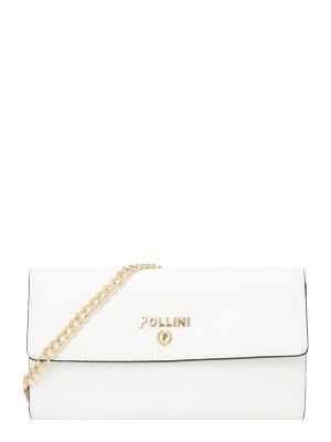 Pisemska torbica Pollini bela
