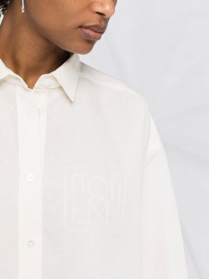 Koszula na guziki Toteme biała