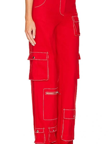 Pantaloni cargo By.dyln rosso